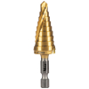 25963 9-Step Drill Bit, Double-Fluted, 1/4-Inch to 3/4-Inch Image