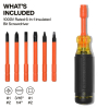 32306INS 6-in-1 Insulated Auto-Lock Screwdriver Image 1