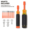 32310INS 10-in-2 Insulated Auto-Lock Screwdriver Set Image 1