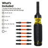 32315HD 15-in-1 Ratcheting Impact-Rated Multi-Bit Torsion Zone Screwdriver Image 1
