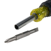32476 Multi-Bit Screwdriver/Nut Driver, 5-in-1, Phillips, Slotted Bits Image 3