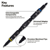 32500HDRT KNECT™ 11-in-1 Ratcheting Impact Rated Screwdriver/Nut Driver Image 3