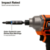 32500HDRT KNECT™ 11-in-1 Ratcheting Impact Rated Screwdriver/Nut Driver Image 4