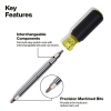 32500SDKIT Multi-Bit Screwdriver/Nut Driver Set, 3-Piece Image 4