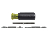 32505 Multi-Bit Screwdriver/Nut Driver, 11-in-1, Ph, Sl, Sq, Combo Bits - Image