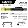 32613 HVAC Pocket Screwdriver, 3-in-1, Phillips, Slotted, Schrader Bits Image 1