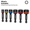 32926S Magnetic Power Nut Setters, 2-Inch Shaft, 6-Piece SAE Image 1