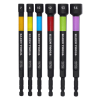 32930M Magnetic Color-Coded Power Nut Setters, Metric, 6-Piece Image