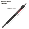 33862 6-Inch Magnetic Power Nut Driver Set with Ratcheting Handle, 13-Piece Image 2