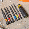 32950 Hollow Magnetic Color-Coded Ratcheting Power Nut Drivers, 6-Piece Image 7