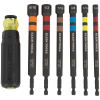 32950 Hollow Magnetic Color-Coded Ratcheting Power Nut Drivers, 6-Piece Image