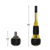 32961A 8-in-1 Tru-Grip Screwdriver with Stubby Image 5