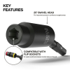 32980 Impact Flip Socket Swivel Adapter Image 1