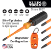 33736INS Screwdriver Set, 1000V Slim-Tip Insulated and Magnetiser, 6-Piece Image 1