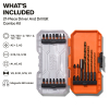 33811B Drill and Driver Bit Set, 21-Piece Image 1