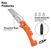 44056D Electrician's Pocket Knife with Driver Image 1