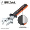 47130INS Insulated Adjustable Wrench, 12-Inch Image 1