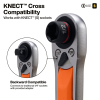 5076RT KNECT™ 6-Inch Adjustable Wrench with Pass-Through Ratchet Image 6