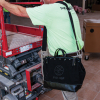 510216SPBLK Deluxe Tool Bag, Black Canvas, 13 Pockets, 16-Inch Image 4