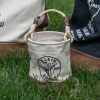 5104MINI Mini Tool Bucket, Leather Bottom Image 2