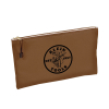 5141 Zipper Bags, Canvas Tool Pouches Brown/Black/Gray/Red, 4-Pack Image 6