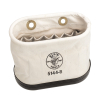 5144B Canvas Bucket, 15 Interior Pocket Aerial Oval Bucket Image