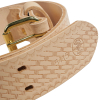 5415S Heavy-Duty Embossed Leather Tool Belt, Small Image 3