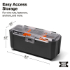 54815MB MODbox™ Parts Bin Rail Attachment Image 1