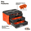 54823MB MODbox™ Three Drawer Toolbox Image 1