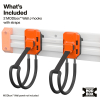 54859MB MODbox™ Wall System, J-Hook with Strap, 2-Pack Image 1