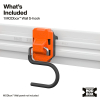 54860MB MODbox™ Wall System, S-Hook Image 1