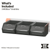 54865MB MODbox™ Wall System, Small Bin, 3-Pack Image 1