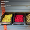 54865MB MODbox™ Wall System, Small Bin, 3-Pack Image 3