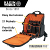 55482 Tradesman Pro™ Tool Station Tool Bag Backpack, 21 Pockets Image 1
