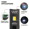 56074 Rechargeable Slim-Profile LED Pocket Flashlight with Laser Image 1