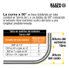 56207 Doblador de tubo conduit de aluminio ensamblado de 19 mm para EMT Image 2