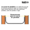 56207 Doblador de tubo conduit de aluminio ensamblado de 19 mm para EMT Image 3