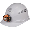 60113 Hard Hat, Vented, Cap Style with Headlamp - Image