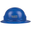 60249 Hard Hat, Non-Vented, Full Brim Style, Blue Image 9