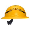 60262T2 Class C Type-2 Hard Hat, Vented Full Brim with Strap, Yellow Image 10