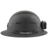 60346 Hard Hat, Premium KARBN™ Pattern, Non-Vented Full Brim, Class E, Lamp Image 10