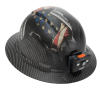 60346FS Hard Hat, Freedom Series KARBN™ Pattern, Non-Vented Full Brim, Class E Image