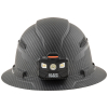 60347 Hard Hat, Premium KARBN™ Pattern, Vented Full Brim, Class C, Lamp Image 5