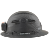 60347 Hard Hat, Premium KARBN™ Pattern, Vented Full Brim, Class C, Lamp Image 10