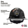 60347FS Hard Hat, Freedom Series KARBN™ Pattern, Vented Full Brim, Class C Image 1