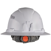 60401 Hard Hat, Vented, Full Brim Style, White Image 7