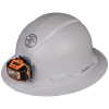 60406 Hard Hat, Non-Vented, Full Brim Style with Headlamp - Image