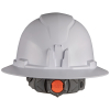 60406RL Hard Hat, Non-Vented, Full Brim with Rechargeable Headlamp, White Image 9