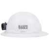 60406RL Hard Hat, Non-Vented, Full Brim with Rechargeable Headlamp, White Image 11