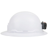 60406RL Hard Hat, Non-Vented, Full Brim with Rechargeable Headlamp, White Image 12